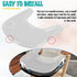 High Chair Tray Cover Compatible with Stokke Tripp Trapp Chair with Cup Holder - Smooth Surface and Strong Suction