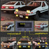 1/24 Diecast Cars Initial D Toyota Trueno AE86 Car Model, Sports Car Toys for Kids and Adults, Pull Back Vehicles