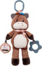 Baby Starters Plush Horse 14 inch Activity Toy with Crinkle, Rattle, Teether