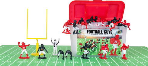 Kaskey Kids Football Guys, Red White vs. Navy White, 30 Pieces in