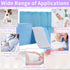 PIEMEET 100 Pack 13X17inch Disposable Changing Pad, Leak Proof Baby Disposable Underpads, Waterproof Diaper Changing