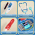 Doctor Kit for Kids - Pretend Doctor Playset with Cart and Stethoscope for Toddlers