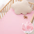 3 Pack 28x52 Inches PHF Soft Rose Floral Crib Sheets Fitted, Silky Comfy Breathable Baby Sheets for Boys Girls, Fits