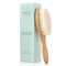Natemia Baby Hair Brush with Soft Goat Hair Bristles - Gentle Wooden Comb for Infants, Newborn Bath Essential