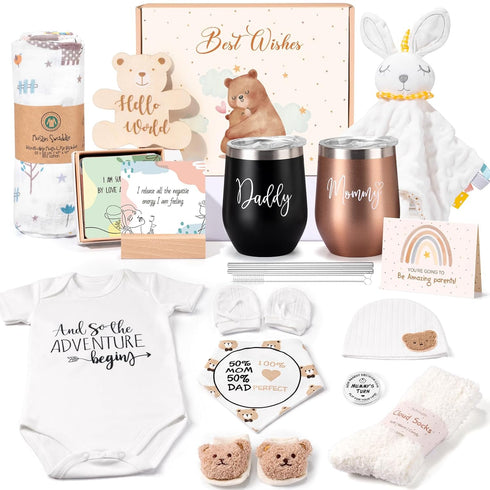 New Mom Gifts for Women, Top Pregnancy Gifts with Mom and Dad