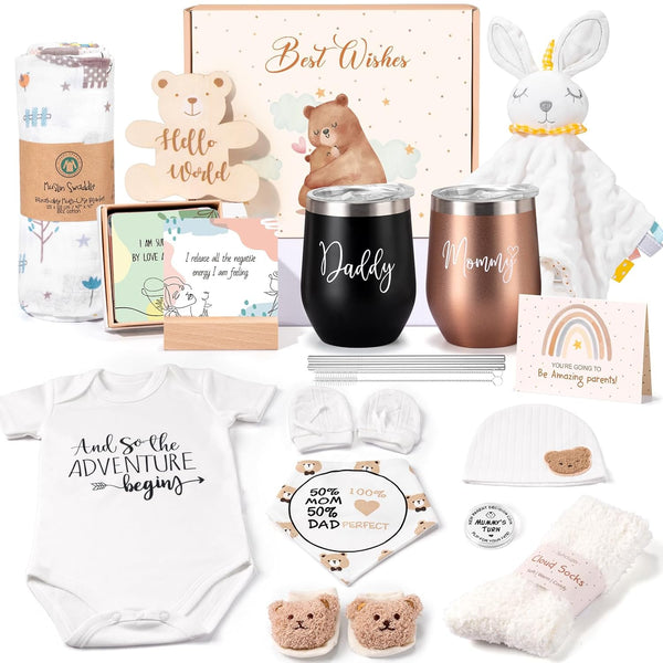 New Mom Gifts for Women, Top Pregnancy Gifts with Mom and Dad