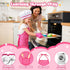Sets, 32PCS LovesTown Kids Cooking and Baking Pretend Play Toys for Toddler Dress Up Clothes Birthday for Girls