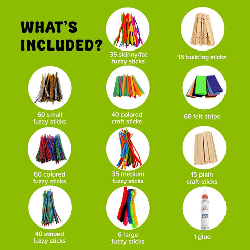 3.8 4 5 6 7 8 9 10 11 12 Kid Made Modern Arts and Craft Kit A DIY Pounds of Hobby Craft Supplies & Materials Box
