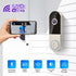 Lunelyx 2.4G Lunely Wireless Video Doorbell Camera, Smart Outdoor Surveillance Cam, Live View, Cloud Storage, AI Human