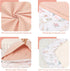 4 Set, Sets GFU Piece Toddler Bedding Ultra Soft and Breathable Toddler Comforter for Girls Includes Quilted Comforter