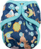 OsoCozy One Size Reusable Cloth Diaper Covers - Adjustable Snap Fit &