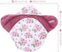 Miracle Baby Car Seat Covers, 100% Cotton Winter Minky Baby Swaddle Blanket, Soft Thick Baby Swaddling Blanket for