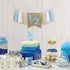 1/2 Banner,1/2 Hat,6 Birthday High Chair Banner, Half Way To One Crown Months Photo Backdrop,Wall Hangings Decorative