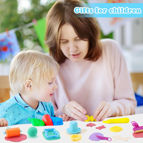 144 Set 3-8 PCS Dough Tools for Kids Ages Includes Letter & Number Cutters, Animal Cutters, Dinosaur Molds, Extruder