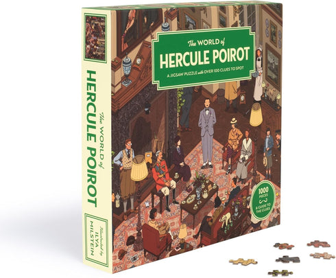 The World of Hercule Poirot 1000 Piece Puzzle
