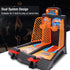 Alomejor Basketball Shooting Game 2 Player Desktop Table Basketball Classic Games Hoop Set for Kids