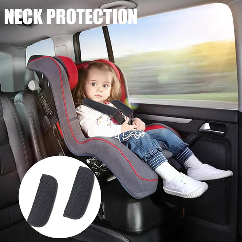 Dakexiong 2 Pack Soft Baby Chest Harness Cover, Car Seat Strap Covers for Child Seats, Chest Harness Cushions Pads