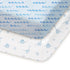TOTCHILL Pack and Play Sheets Fitted 2 Pack, 38x26 Graco Pack n Play