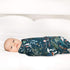 Baby Swaddle Blanket, Jersey Knitted Receiving Blanket for Boys and Girls, Soft Double Layer Mushroom