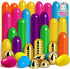 KVBXKBO 518 Easter Eggs, 2.36" Fillable Bright Colors Plastic Easter Eggs Empty Include