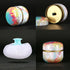 Topwon Body Powder Container with Powder Puff for Baby Women Talc Free Dusting Loose Powder Case Home Travel Powder Box