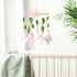 Pink and White Butterfly Crib Mobile - Charming Nursery Decoration