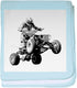 CafePress ATV Racing Baby Blanket, Super Soft Newborn Swaddle