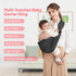 0-36 33 lbs Baby Sling Carrier, Pure Cotton, Ergonomically Adjustable Baby Carrier Newborn to Toddler, Easy to Use