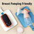 6pcs 6oz Phanpy Breast Milk Storage Bottles with Handwriting Stickers, Breastmilk Storage Containers for Fridge, Wide