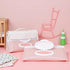 Myuiao 2Pcs Set White Baby Wipe Case Travel Holder Keeps Wipes Moist of Wet Diaper Wipes Holders Cases Portable Travel
