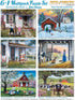 Bits and Pieces 6-in-1 Multi-Pack, 300, 500, and 1000 Piece Jigsaw Puzzles, Seasons Puzzle Set