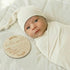 Kloovete 47 47 inches(Natural) Large Jersey Knitted Swaddle Blanket for Baby, Soft Stretchy Receiving Blanket