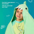 Set 2 Pack Saint Eve Kids Hooded Bath Towel - Super Soft and Absorbent Fun Shark Towels - Beach, Bath & Pool Covers