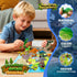 20Pcs Dinochez Dinosaur Chess Game, Dinosaur Stones & Portable Storage Bag, Strategy Board Games for Family Games