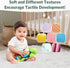 6 1 Tummy Turtle Baby Sensory Toy, in Montessori Time Texture Toys, Flip Scales & Multi-Textured Belly & Rattle