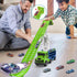 3-5 4-8,Foldable Sets 2.8-Ft 6 3 4 5 6 7 8+ Toddler Car Truck Toys,Car Carrier Truck Toys for Kids Age Car Track