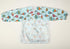 Baby Bib Sleeved Shirt with Pocket for Toddler Painting - 1-3 Years Old (Hot Air Balloon)