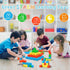 Magnetic Blocks - 1.34 inch Large Magnetic Building Blocks, 3D Cubes for Toddlers, Educational Construction Kit