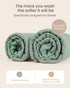 6 Set, 2 35x35 Inch 4 Set, PCS Baby Towels and Washcloths PCS XL Baby Hooded Towels & PCS Washcloths Ultra Soft