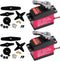 DS3225 Update Servo, DS3225MG 25Kg RC Digital Servo, Full Metal Gear with 25T Servo Horn Arm, PWM Control 270 Degree
