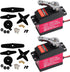 DS3225 Update Servo, DS3225MG 25Kg RC Digital Servo, Full Metal Gear with 25T Servo Horn Arm, PWM Control 270 Degree