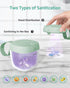 99.99% 59 GROWNSY Pacifier Sanitizer Portable, UV Light Sanitizer on The Go, USB Charging Sanitizer Case, Mini Pacifier