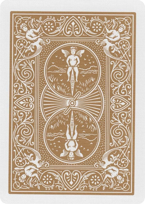 Bicycle Rider Back Gold Deck