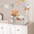 GEMII Diaper Caddy Organizer-Large Baby Caddy Organizer with HandleNewborn Registry EssentialsBaby Shower Gift Basket