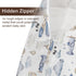 KuphiL10C Plane Cloud Star Pattern Nursing Pillow Cover, Unisex Hot Air Balloon Transportation Theme Removable