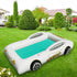 KINMAC Inflatable Toddler Travel Bed- Portable Travel Toddler Air Bed for Kids Camping Air Mattress Racecar Toddler Bed