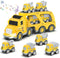 Veslier Toddler Car Toys for 3 4 5 Years Old Construction Transport