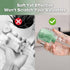 Green-1pk haakaa Cleaning Brush Silicone Bottle Brush Double-Ended Soft Silicone Bristles for Breast Pumps, Breast Milk