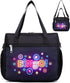 Bingo Bag for Supplies, Large Water Resistant Bingo Carry Bag with Pockets for Daubers, Markers, Gifts