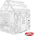 Easy Playhouse Gingerbread House - Kids Art & Craft for Indoor Fun, Decorate & Personalize